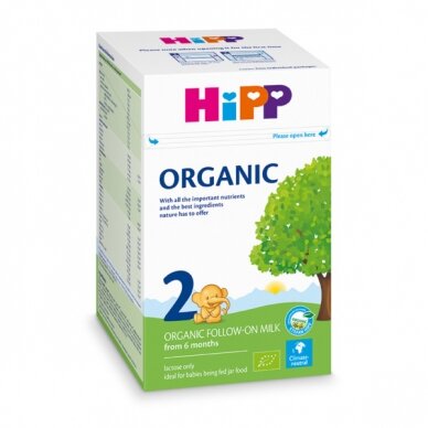 BIO HiPP 2 Combiotic tolesnio maitinimo pieno mišinys kūdikiams