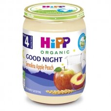 Organic semolina milk pap with fruit "Good Night"