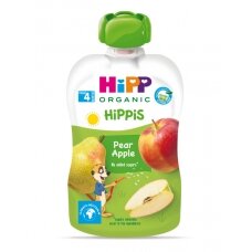 Organic apple and pear puree