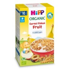 Organic cereal flakes with fruit