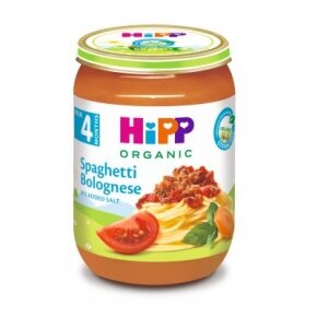 Organic puree “Spaghetti with Bolognese”