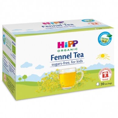 Organic fennel tea (tea bags)