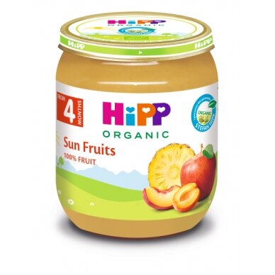 Organic puree “Summer fruit”