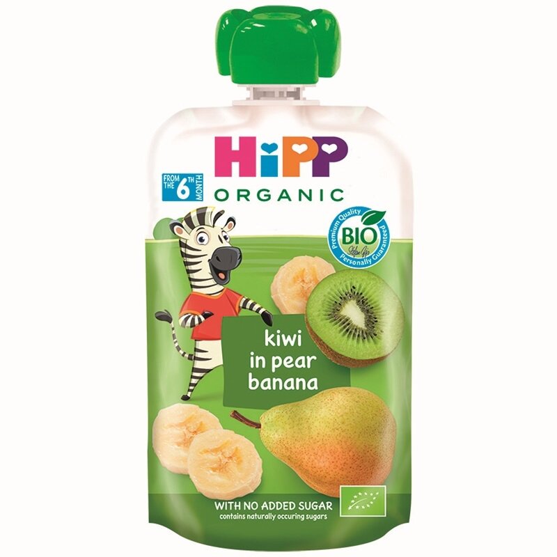 Ekologiška kriaušių,bananų ir kivių tyrelė Ekologiška kriaušių,bananų ir kivių tyrelė