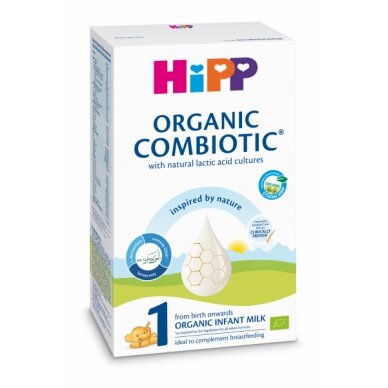 HiPP 1 Combiotic pradinio maitinimo pieno mišinys kūdikiams nuo gimimo