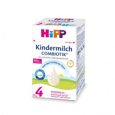 HiPP Combiotik® 4, mišinys pieno gėrimui  nuo 2 metų